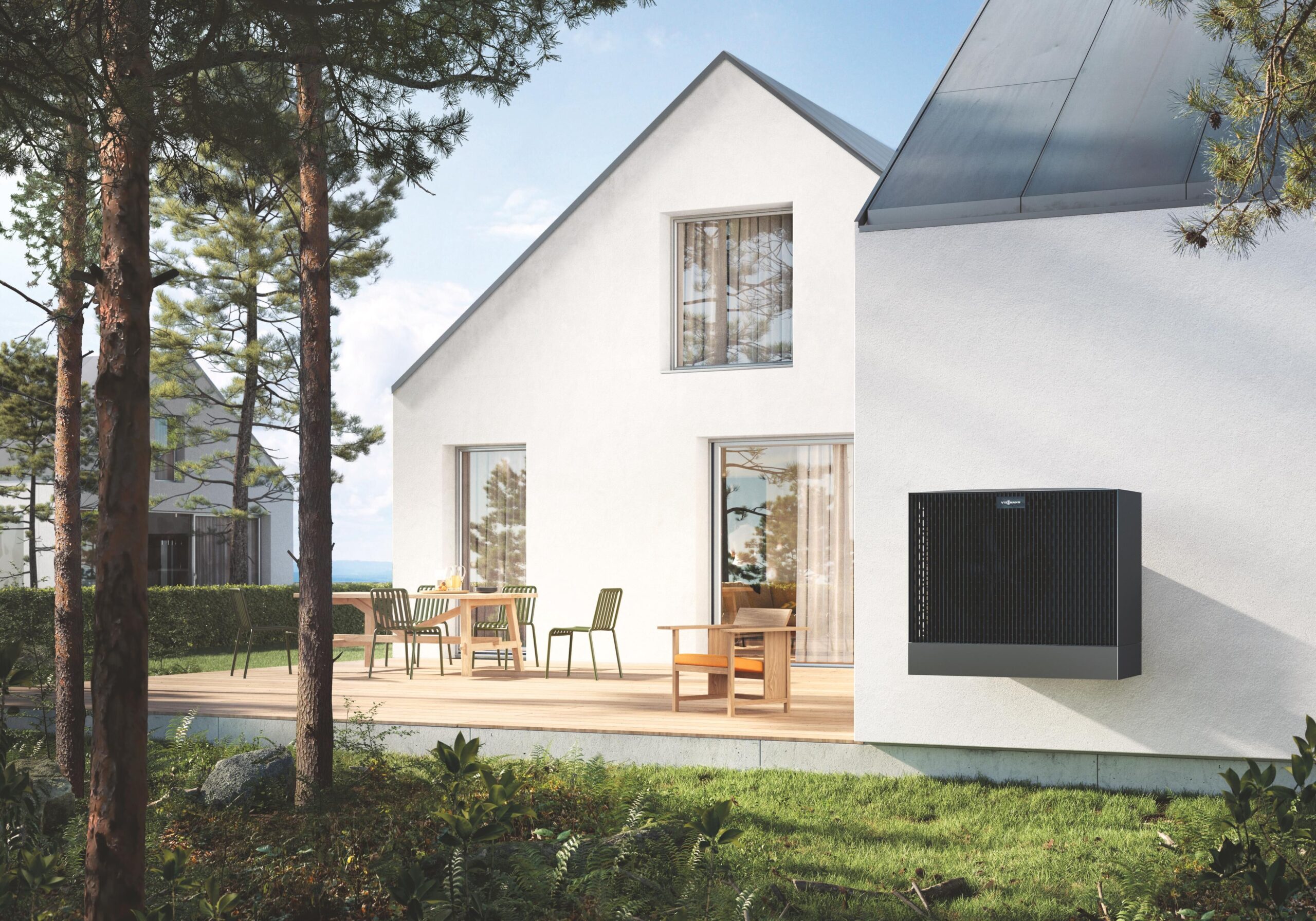 Foto einer Wärmepumpe von VI