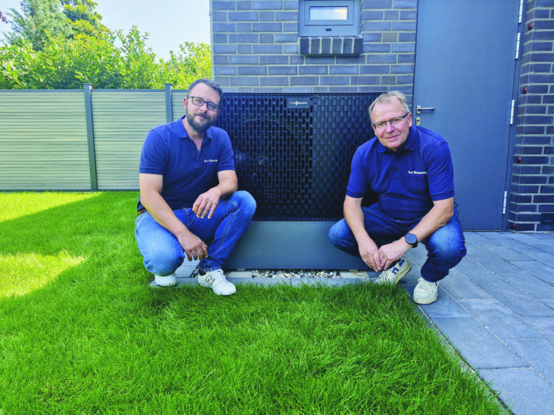 Herbert Wedel und Fabian Henschel