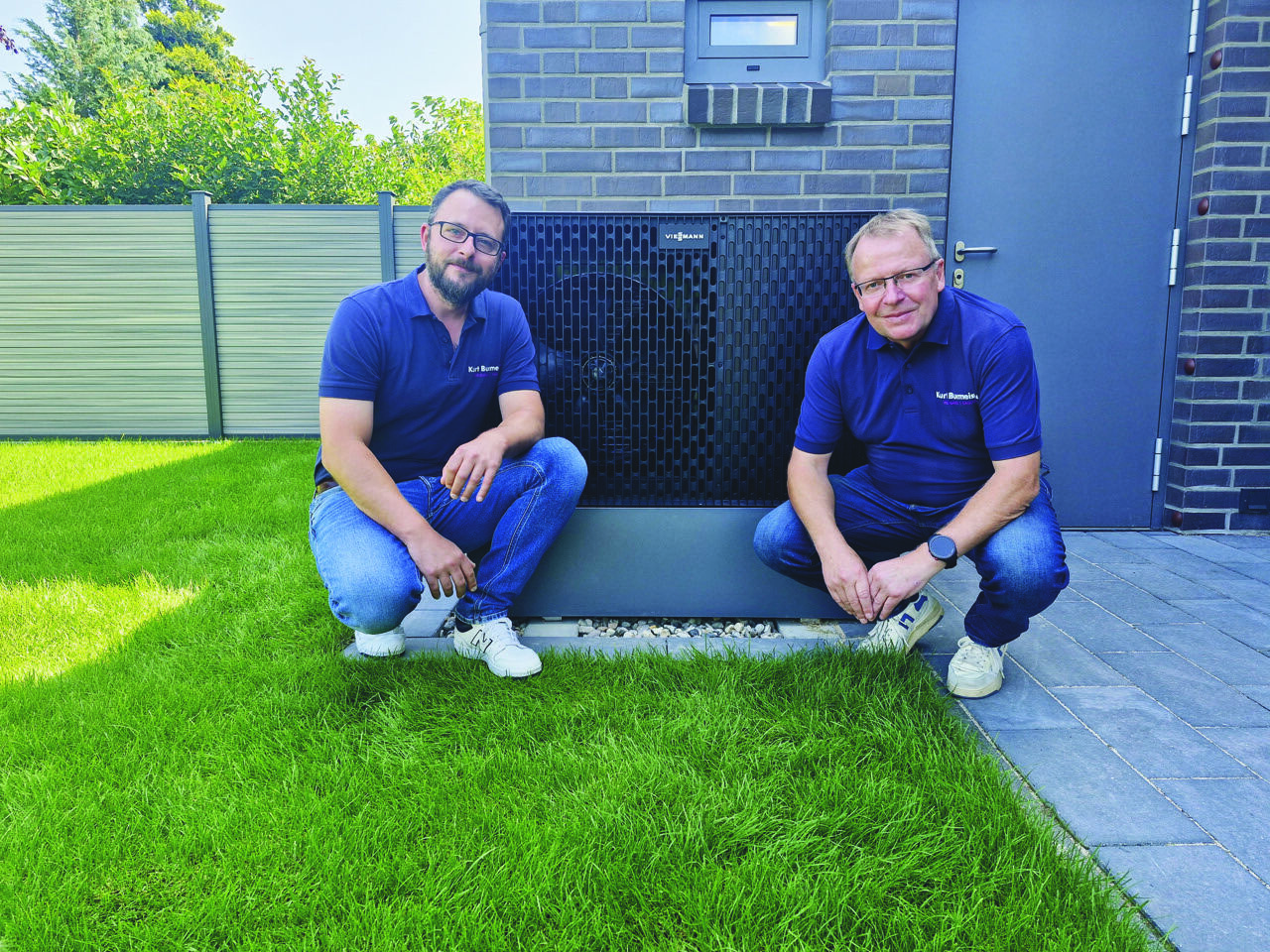 Herbert Wedel und Fabian Henschel